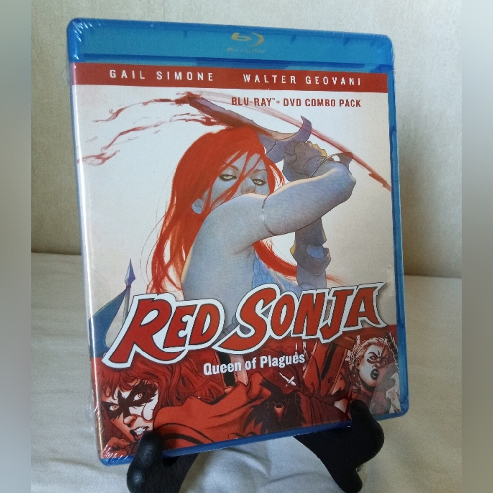 Red Sonja Queen of Plagues Blu-Ray & DVD combo pack